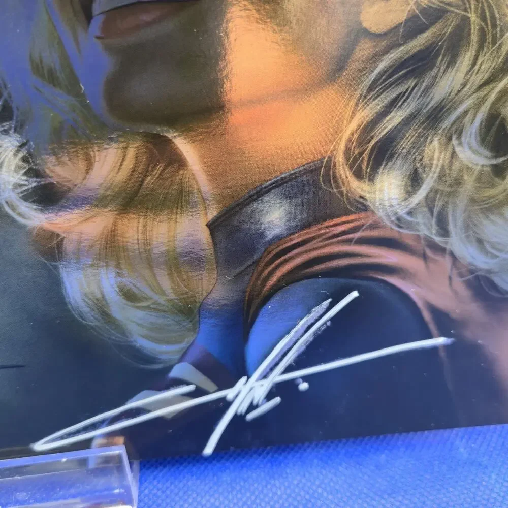 Supergirl #3 Cohen Parrillo Double Foil Virgin Double Signed COA